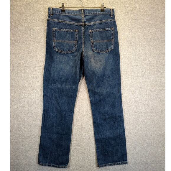 The Children's Place Boy Jeans 14 Huskey Dark Blue Straight New - Picture 5 of 12